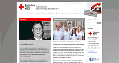 Desktop Screenshot of drk-kv-bs-sz.de